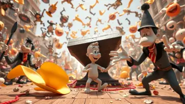 History of Non-Verbal Comedy in Cartoons: From Silent Films to Modern Mime