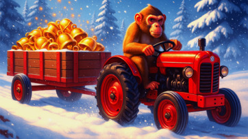 Monkey treasure hunting