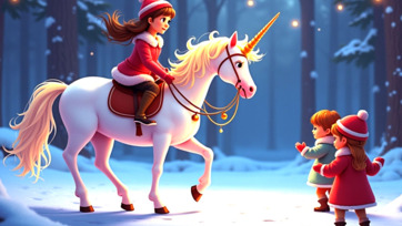 Christmas buggy giving gifts t kids